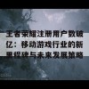 王者荣耀注册用户数破亿：移动游戏行业的新里程碑与未来发展策略