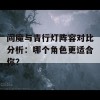 阎魔与青行灯阵容对比分析：哪个角色更适合你？