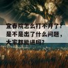 宜春院怎么打不开了？是不是出了什么问题，大家都能进吗？