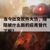 当今社交软件大热，陌陌被什么新的应用替代了呢？