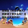 想知道《寻找小糖人》到底讲了些什么吗？这部片子究竟咋样？