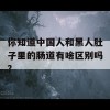 你知道中国人和黑人肚子里的肠道有啥区别吗？