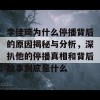 李佳琦为什么停播背后的原因揭秘与分析，深扒他的停播真相和背后故事到底是什么