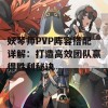 妖琴师PVP阵容搭配详解：打造高效团队赢得胜利秘诀