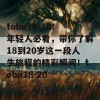 tobu18-20：年轻人必看，带你了解18到20岁这一段人生旅程的精彩瞬间！tobu18-20