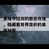 黑暗中绽放的撒旦玫瑰，隐藏着异界交织的美丽秘密