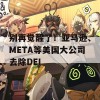 别再觉醒了！亚马逊、META等美国大公司去除DEI