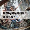 现在by网站用的是什么域名呢？