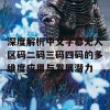 深度解析中文字幕无人区码二码三码四码的多维度应用与发展潜力