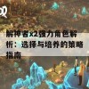 解神者x2强力角色解析：选择与培养的策略指南