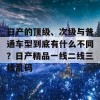 日产的顶级、次级与普通车型到底有什么不同？日产精品一线二线三线乱码