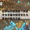 在神秘的亚洲第一天堂中文字幕中探寻文化与传承的魅力之旅