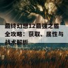 最终幻想12最强之盾全攻略：获取、属性与战术解析