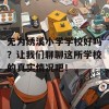 无为绣溪小学学校好吗？让我们聊聊这所学校的真实情况吧！