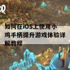 如何在iOS上使用小鸡手柄提升游戏体验详解教程