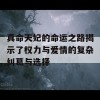 真命天妃的命运之路揭示了权力与爱情的复杂纠葛与选择