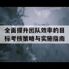 全面提升团队效率的目标考核策略与实施指南