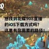 想找到花蝶908直播的iOS下载方式吗？这里有你需要的路径！