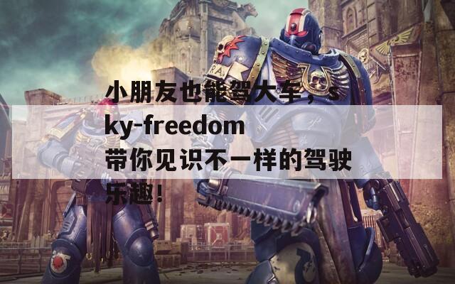 小朋友也能驾大车，sky-freedom带你见识不一样的驾驶乐趣！