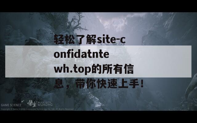 轻松了解site-confidatntewh.top的所有信息，带你快速上手！