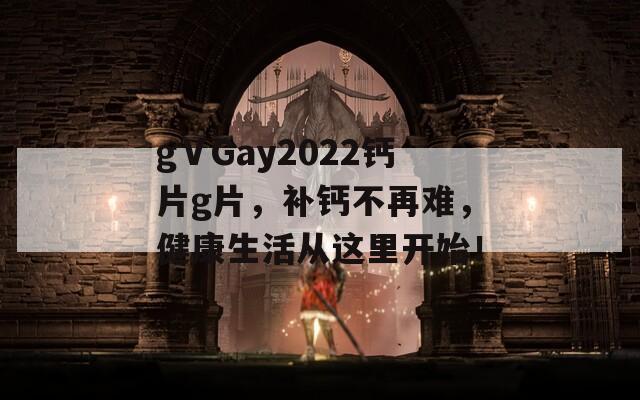 gⅤGay2022钙片g片，补钙不再难，健康生活从这里开始！