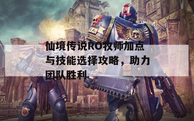 仙境传说RO牧师加点与技能选择攻略，助力团队胜利