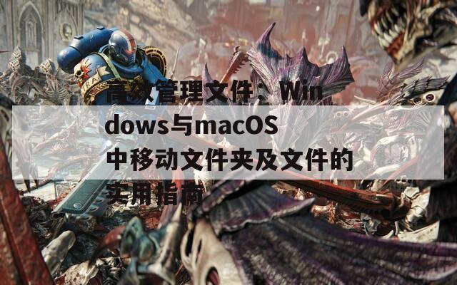 高效管理文件：Windows与macOS中移动文件夹及文件的实用指南