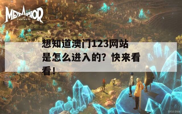 想知道澳门123网站是怎么进入的？快来看看！