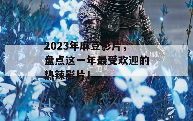 2023年麻豆影片，盘点这一年最受欢迎的热辣影片！