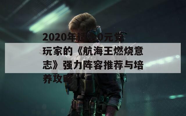 2020年适合0元党玩家的《航海王燃烧意志》强力阵容推荐与培养攻略