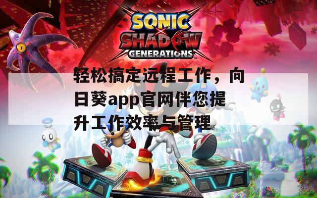 轻松搞定远程工作，向日葵app官网伴您提升工作效率与管理