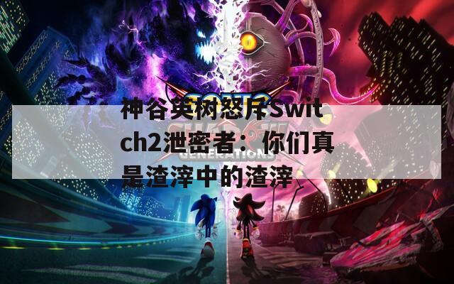 神谷英树怒斥Switch2泄密者：你们真是渣滓中的渣滓