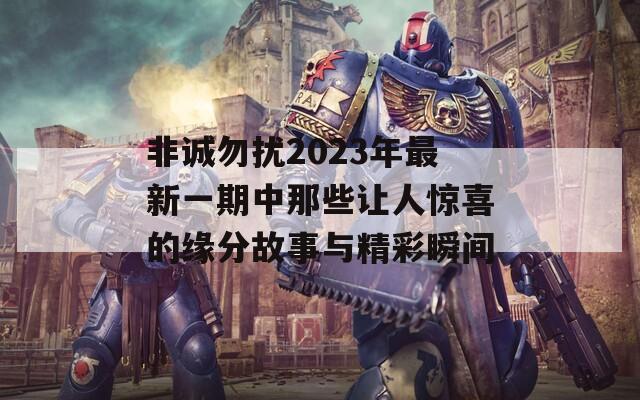 非诚勿扰2023年最新一期中那些让人惊喜的缘分故事与精彩瞬间